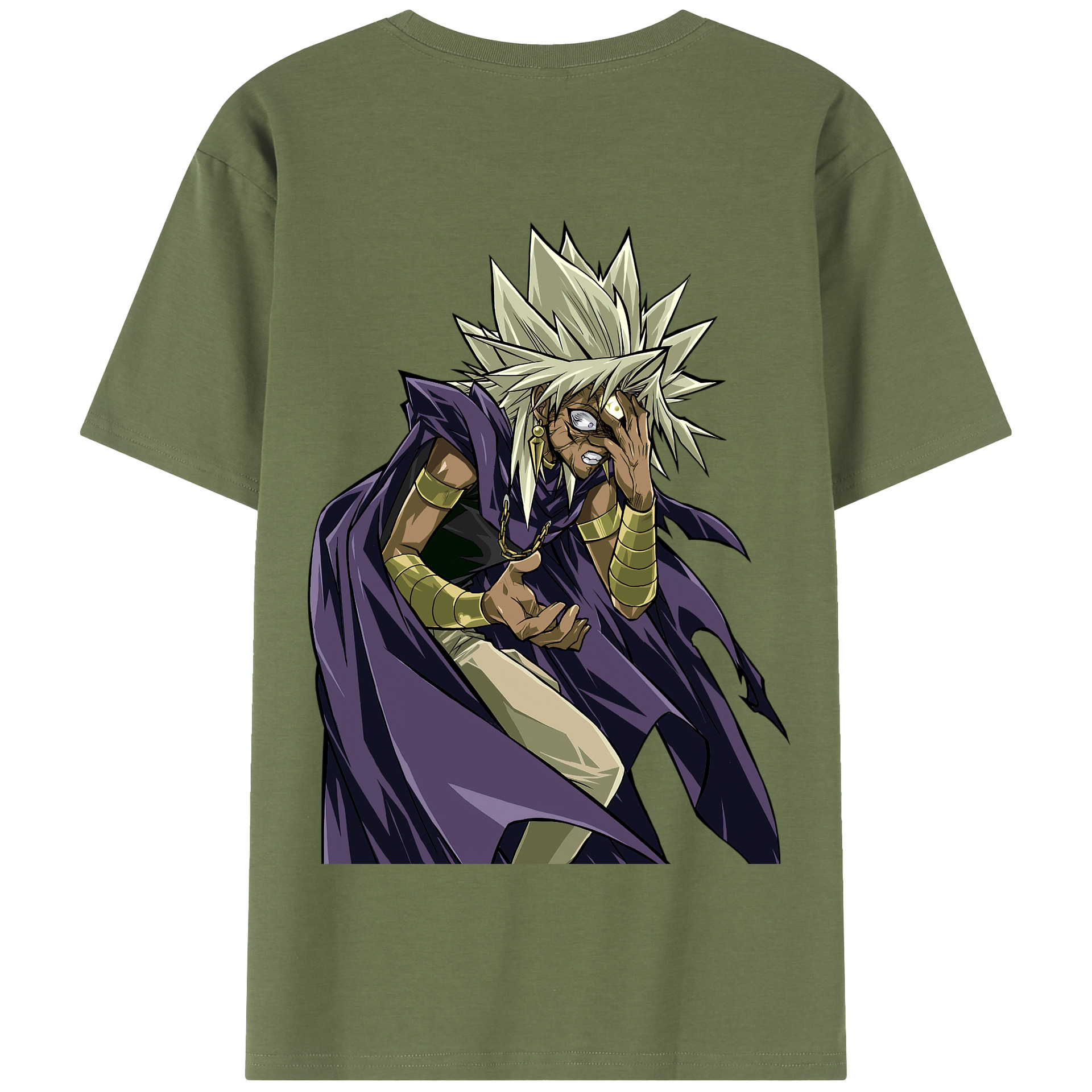 （画像用） 遊☆戯☆王 Yu-Gi-Oh! 綿100％半袖Tシャツ（背面プリント）